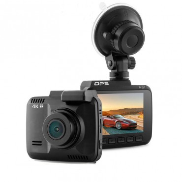4K WiFi GPS Night Vision Loop Recording Car DVR without Rear Camera