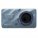 4inch 170° View 1080P HD Dual Lens Car DVR G-sensor Dash Cam Video Recorder Camera