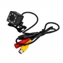 8LED HD Night Vision Waterproof Anti-Shake Car DVR Rear View Camera