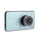 AK61 4 inch 1080P HD Parking Position Track Offset Car DVR Recorder with 4 Lights Pull Back Camera