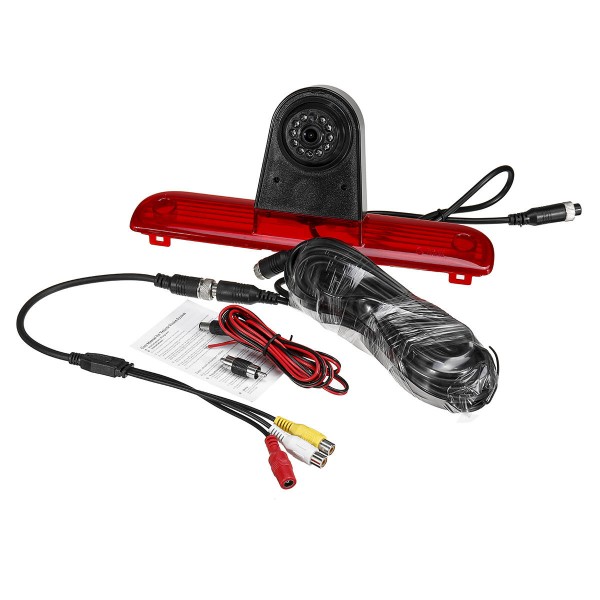 Car DVR Reversing Backup Rear View Brake Light Camera For Fiat Ducato Peugeot Boxer 06-17