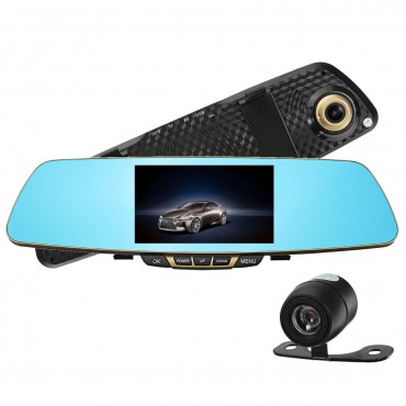 Car Rear Mirror DVR Car Drive Camera 1080P Full HD Night Vision