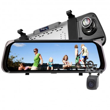 F800 10 Inch Sceen HD 1080P Streaming Rearview Mirror Car DVR