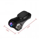 Full HD 1080P Car DVR ADAS APP Android Night Vision Driving Recorder Wide Angle Car Dashcam