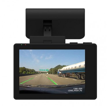 GS31 4K 360 Degree Panorama GPS WiFi Night Vision OLED Touch Screen Car DVR camera