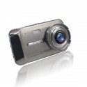 GT100 4 inch 1080P 170 Degree Car DVR with Rear Camera