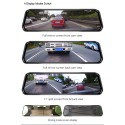 A930P 10 Inch 1080P ADAS bluetooth WiFi Cycle Recording App Assist Car DVR