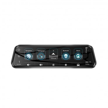 A930P 10 Inch 1080P ADAS bluetooth WiFi Cycle Recording App Assist Car DVR