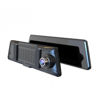 L01 10 Inch Full Screen Streaming Media Double Lens HD Night Vision Car DVR