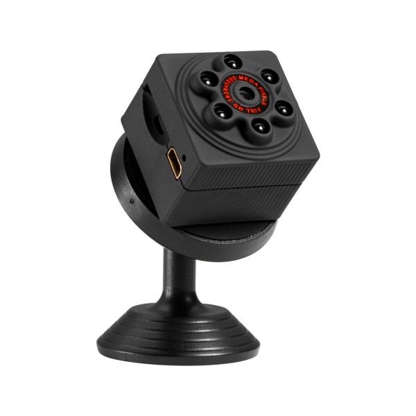 S1000 1080P HD Mini Motion DV Sport Camera Cyclic Video Infrared Night Vision Strong Magnetic Adsorption Function 360° Rotary Bracket
