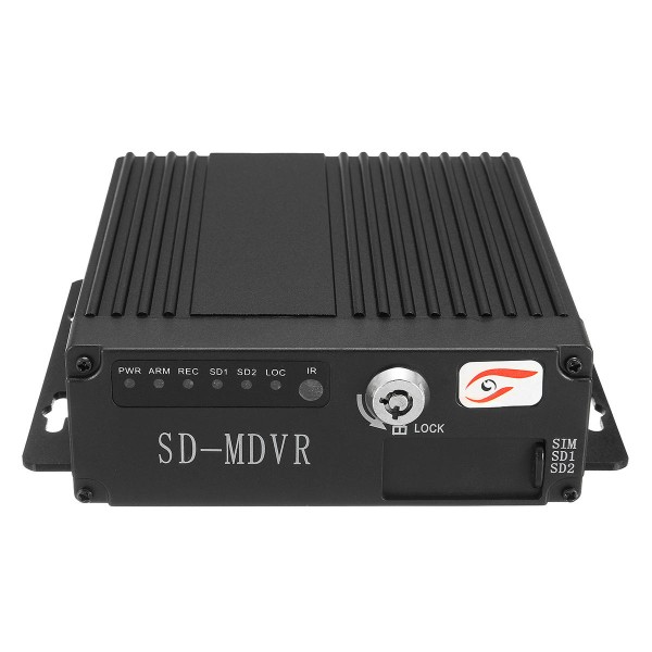 SW-0001A 12V Mobile HD DVR Realtime Video Audio Recorder Bus Car DVR With Remote