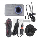 V2-TP 4 Inch 5V 2A Car DVR With Touch Screen And Dual Lens