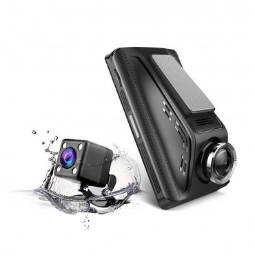 V350 3 Inch 1080P Touch Car DVR Rear View Camera Loop Recording