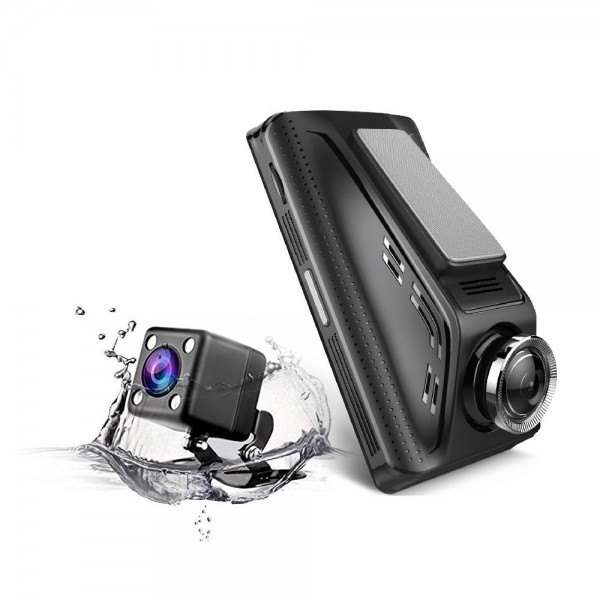 V350 3 Inch 1080P Touch Car DVR Rear View Camera Loop Recording