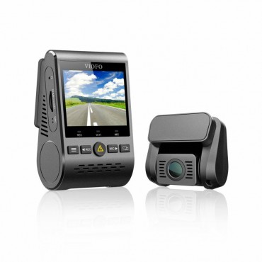 A129-DG Duo Dual Channel 5GHz Wi-Fi Full HD Car Dash Dual Camera DVR with GPS
