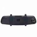 4.3 Inch 1080P HD Rear view Blue Mirror Dual Lens Car DVR Dash Cam Camera Recorder