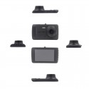 X402 HD 1080P Wide-angle 4 Inch IPS Screen Front And Rear Double Lens Reversing Image Car DVR