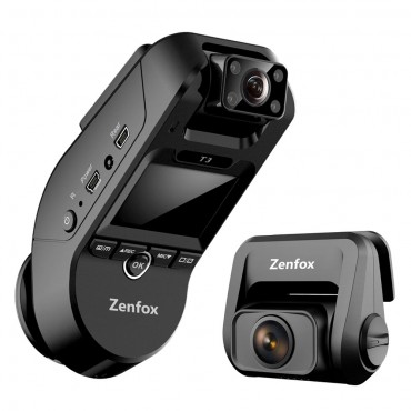 T3 2K 3CH Triple Channel Dash Cam Car DVR 1080P Rear Camera Sony Starvis IMX335 Video Recording Support 2.4GHz 5GHz Wifi