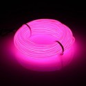 10M DC3V Car EL Wire Neon Light LED Flexible Soft Tube Rope Strip Lamp Car Decoration Lighting with Battery Case