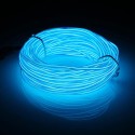 10M DC3V Car EL Wire Neon Light LED Flexible Soft Tube Rope Strip Lamp Car Decoration Lighting with Battery Case