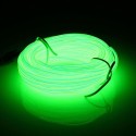 10M DC3V Car EL Wire Neon Light LED Flexible Soft Tube Rope Strip Lamp Car Decoration Lighting with Battery Case