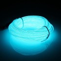 10M DC3V Car EL Wire Neon Light LED Flexible Soft Tube Rope Strip Lamp Car Decoration Lighting with Battery Case