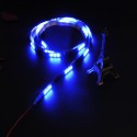 120CM 45SMD LED Light Car Auto Decor Flexible LED Strip Light Waterproof DC 12V