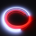 2PCS 1.2m LED Car Door Warning Lights Anti-collision Waterproof Flexible Streamer Signal Lamp