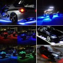 2PCS LED Colorful Atmosphere Light Car Modification Bottom Chassis Ship Deck Lamp For Jeep