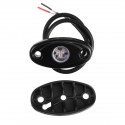 4Pcs LED Deck Bottom Lights Atmosphere Decoration Lamps Offroad Car Truck Boat Camper SUV 6000K Waterproof