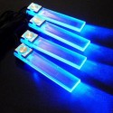 4in1 LED Car Charge Interior Decoration Floor Dash Decorative Lights