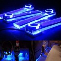 4in1 LED Car Charge Interior Decoration Floor Dash Decorative Lights