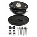 4pcs 9W LED Rock Light Chassis Lights Ship Deck Lamp For JEEP Off Road SUV Boat Car Truck