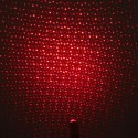 LED Car Interior Atmosphere Ceiling Night Star Lights Flexible Pipe Roof Decoration Lamp USB Port Pink