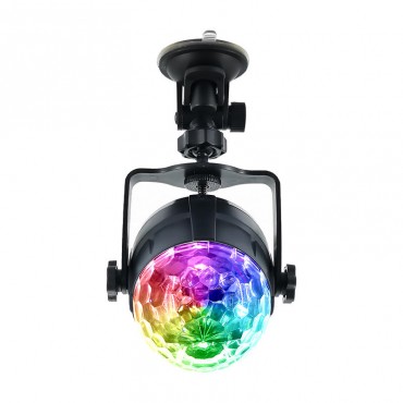 LED RGB Colorful Car Music Light Sound Atmosphere Stage Lamp with Remote Voice Control for DJ KTV Party