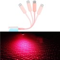 Mini LED Car Roof Star Night Lights Projector Light USB Plug Ambient Atmosphere Galaxy Lamps Decoration Light