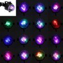 Sound Active RGB LED Stage Light Crystal Ball Disco Xmas Club DJ Party With Remote