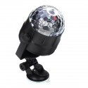 Sound Active RGB LED Stage Light Crystal Ball Disco Xmas Club DJ Party With Remote