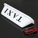 Waterproof 12V Taxi Car Roof Top Cab LED Sign Light Lamp Magnetic Base with Car Lighter Plug