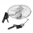 10 Inch 12V Car Electric Oscillating Fan with Clip Cooling Conditioner Desk Table