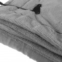 110x70cm 12V Car Electric Heated Fleece Blanket Warm Winter Cover Heater