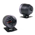 12V 0-3Bar 2.3 Inch LED Pointer Turbo Boost Pressure Gauge Bar Meter Black Vacuum Press Meter