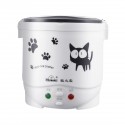 12V 24V 1L 100W Mini Rice Cooker Steamer Electric Food Steamer Lunch Box Portable