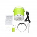 12V 24V 1L 100W Mini Rice Cooker Steamer Electric Food Steamer Lunch Box Portable