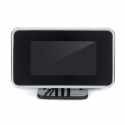 12V-24V 2 In1 LCD Car Digital Gauge Voltage Pressure/Water Temp Meter With Buzzer Alarm