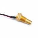 12V-24V 2 In1 LCD Car Digital Gauge Voltage Pressure/Water Temp Meter With Buzzer Alarm
