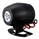 12V Car Van RV Truck Auto Bike Alarm Horn Security Safe 20W Black