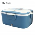 1.5L 12V/24V Car Electric Lunch Box Outdoor Traveling Meal Heater Truck Lunch Box