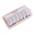 170PCS 2:1 Heat Shrink Tube Sleeving Portable Plastic 5 Colors 6 Size