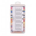 170PCS 2:1 Heat Shrink Tube Sleeving Portable Plastic 5 Colors 6 Size